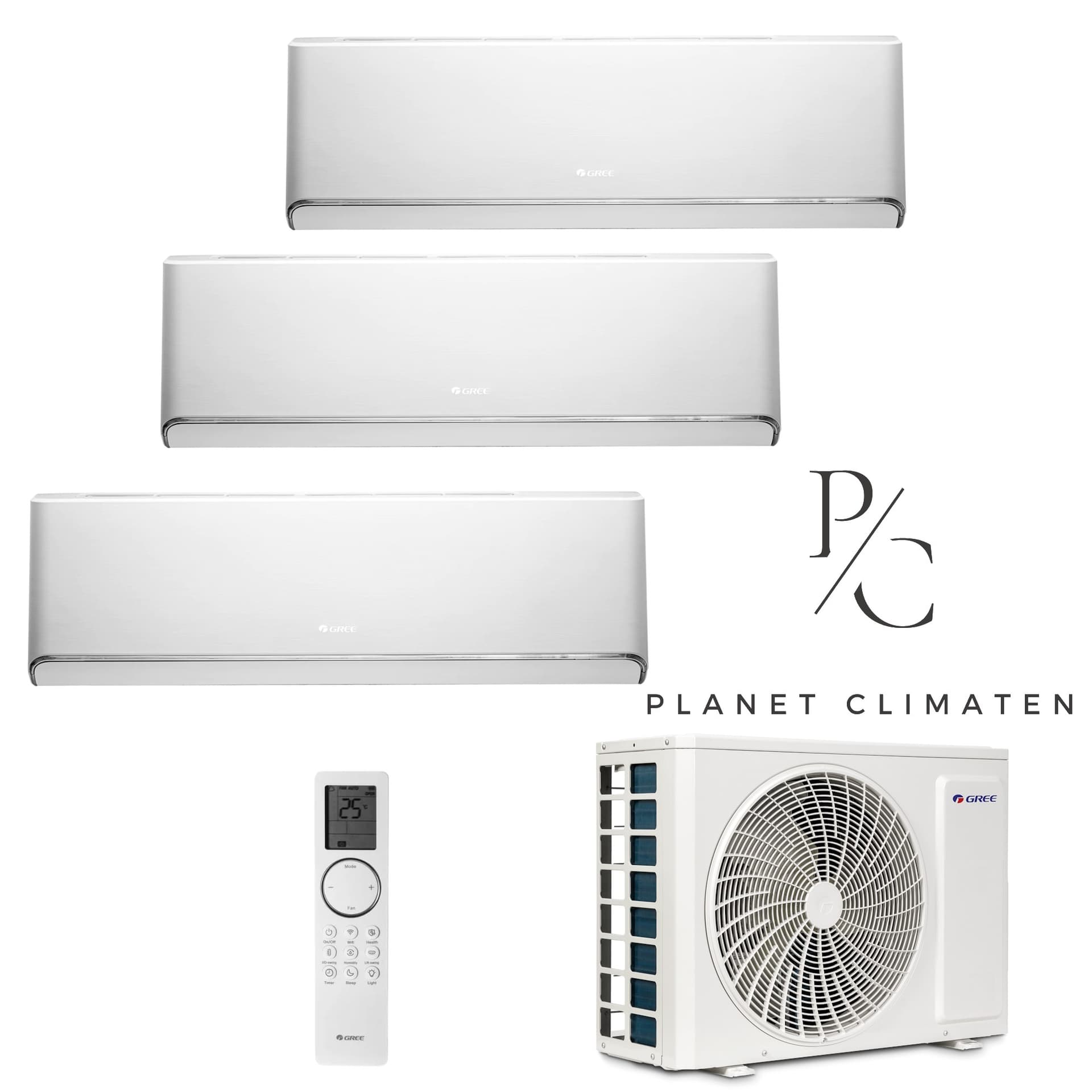 Klimatyzator multi-split Gree Airy biały GWHD(36) 10.6kW 3 jedn.