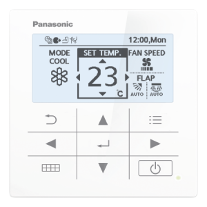 Klimatyzator Panasonic Opcjonalne sterowniki 0.0 kW -- widok ogólny
