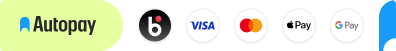 Akceptowane metody płatności: BLIK, karty Visa/Mastercard/Maestro, szybkie przelewy bankowe — Autopay